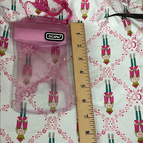 Pink Waterproof Phone Pouch for Kids - Picture 3 of 3